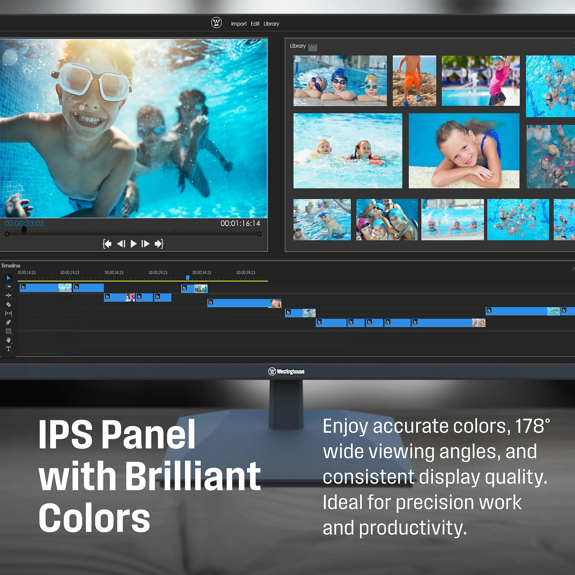 24" Home Office Monitor - Image 4