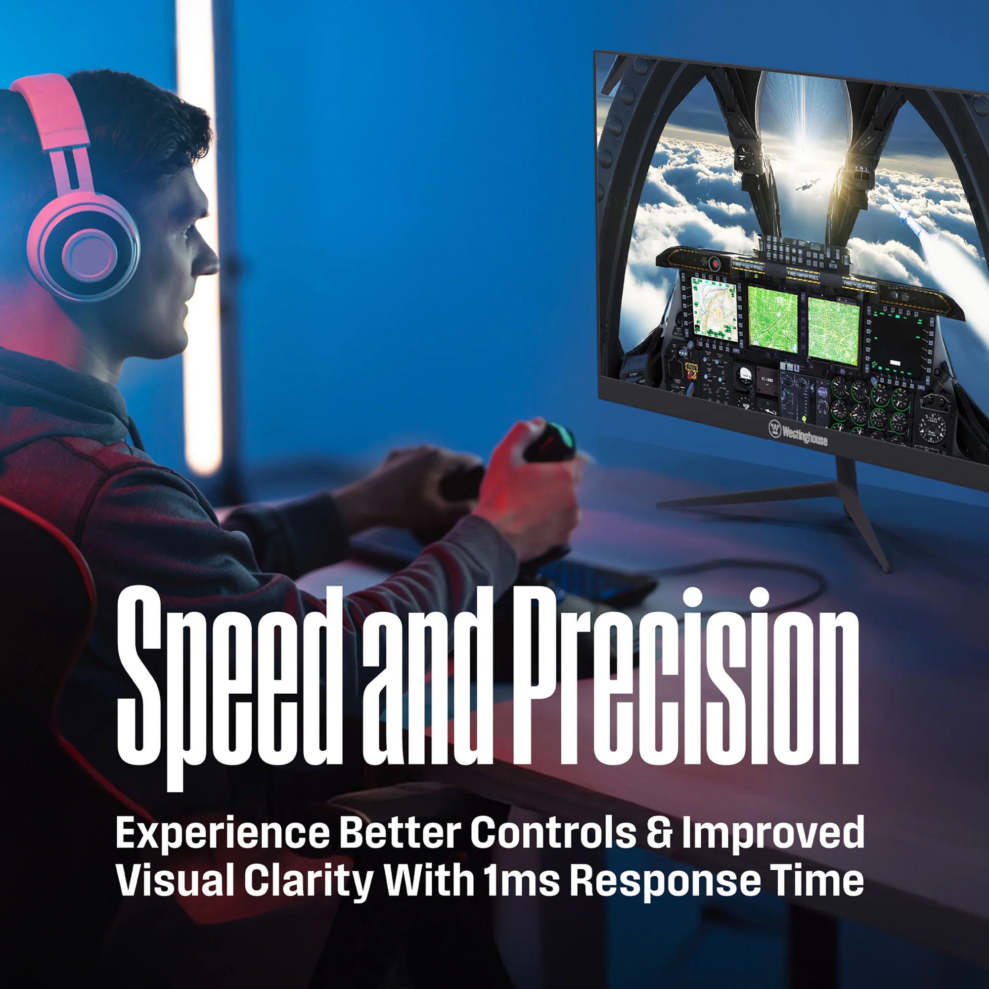 27" Flat Gaming Monitor - Image 4