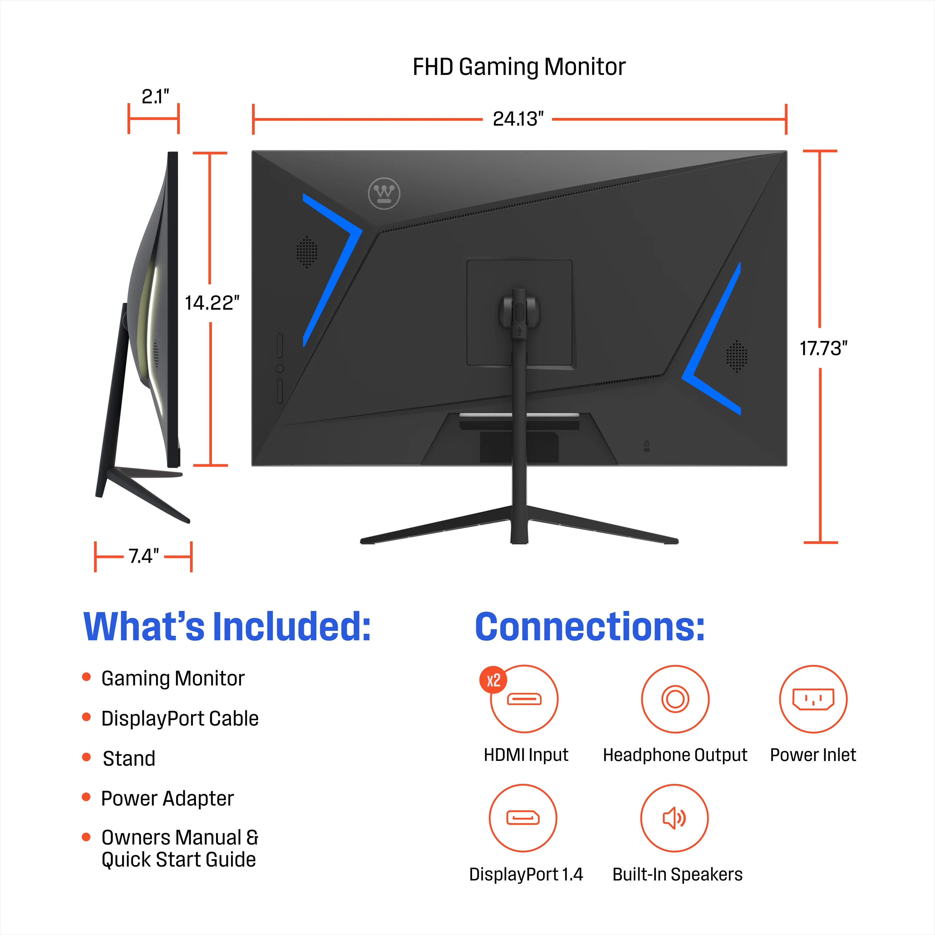 27" Flat Gaming Monitor - Image 8