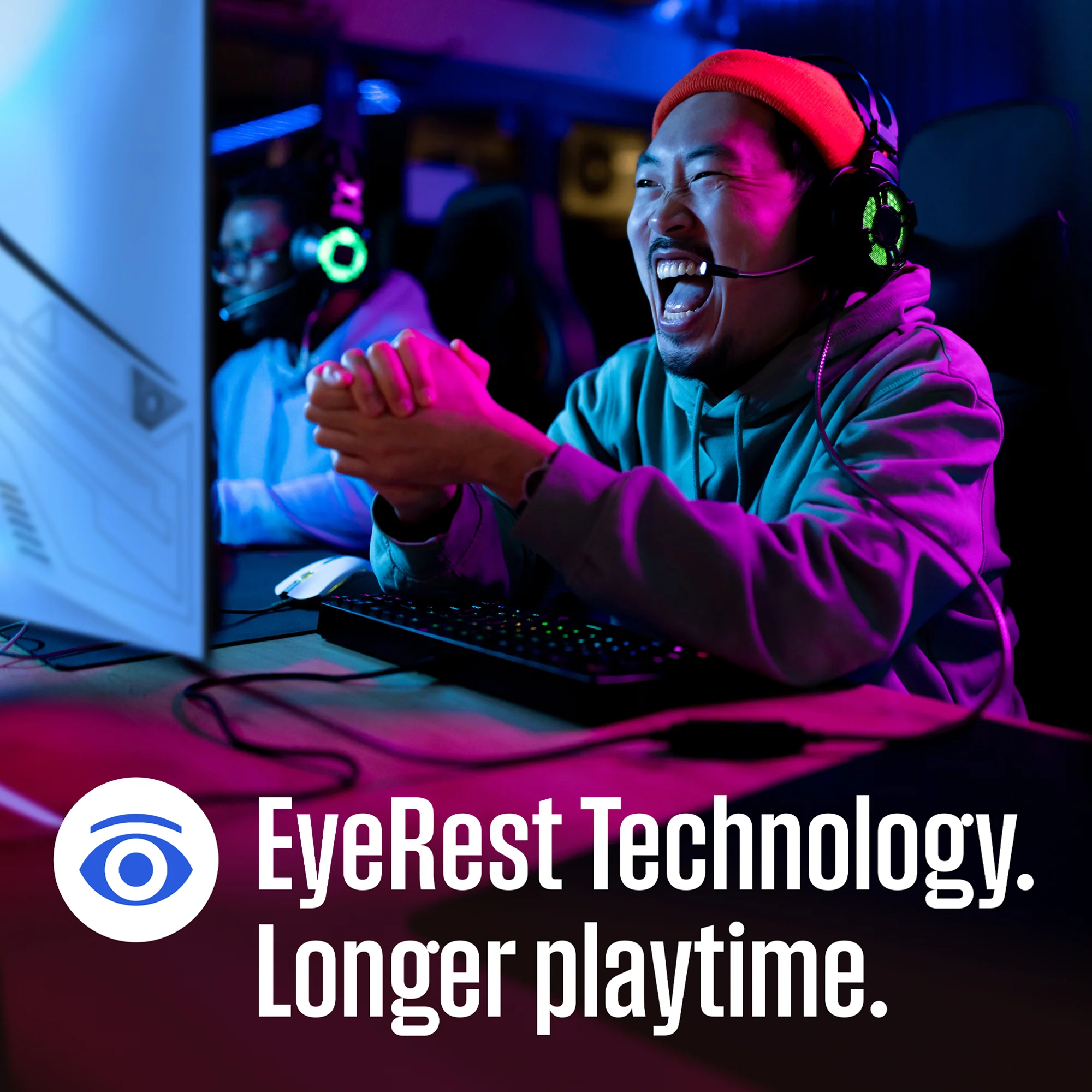 32" Curved FHD Gaming Monitor in White - Image 7