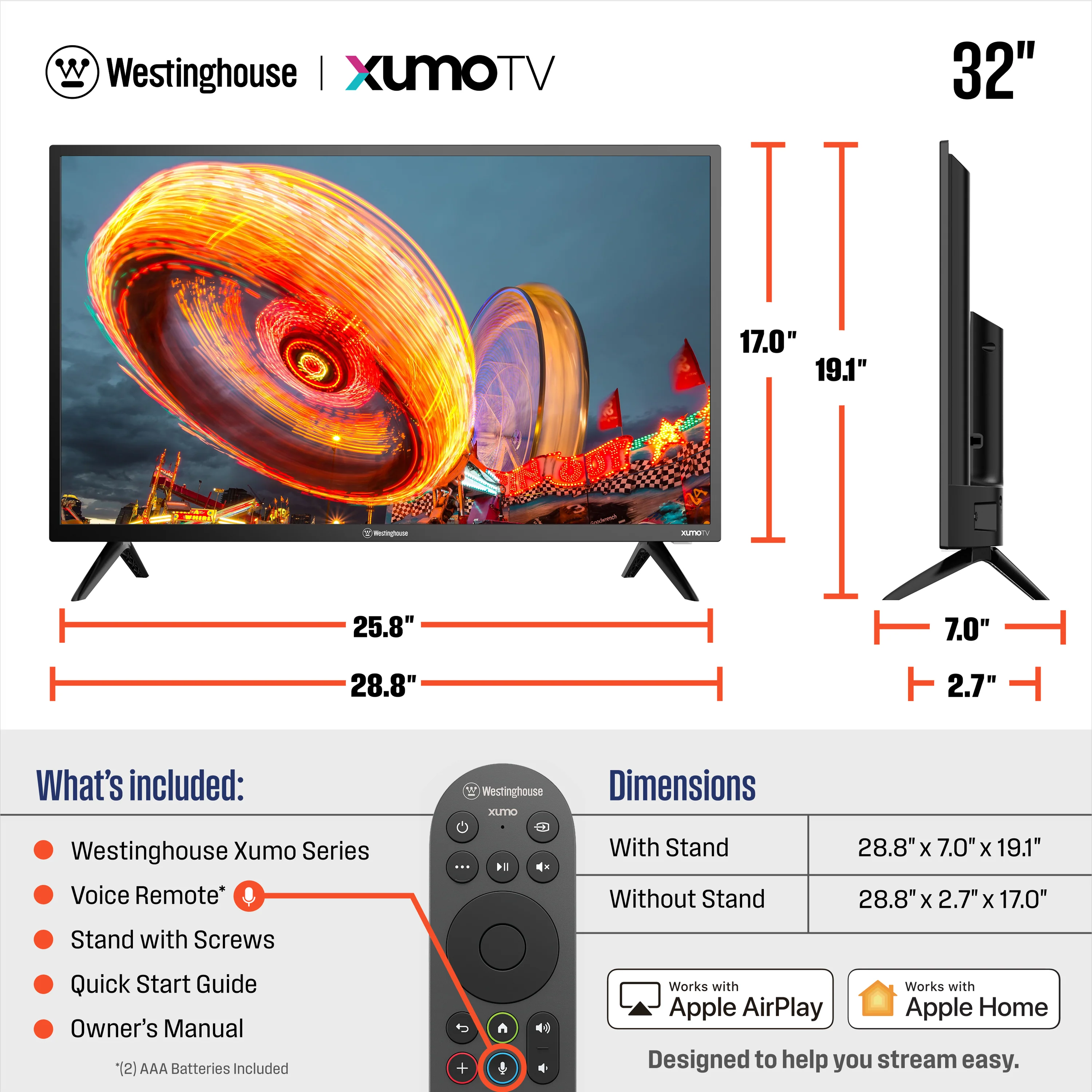 32" HD Smart Xumo TV - Image 6
