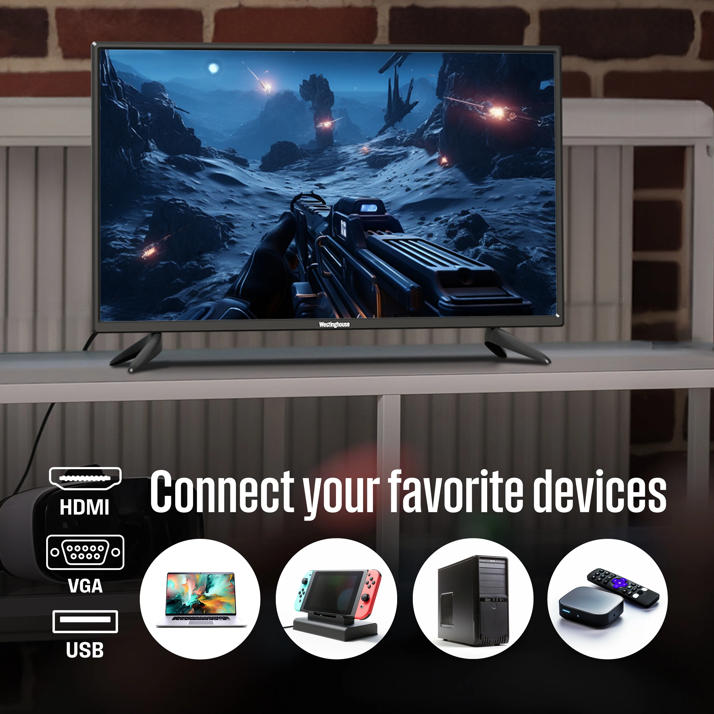 32″ HD TV - Image 4