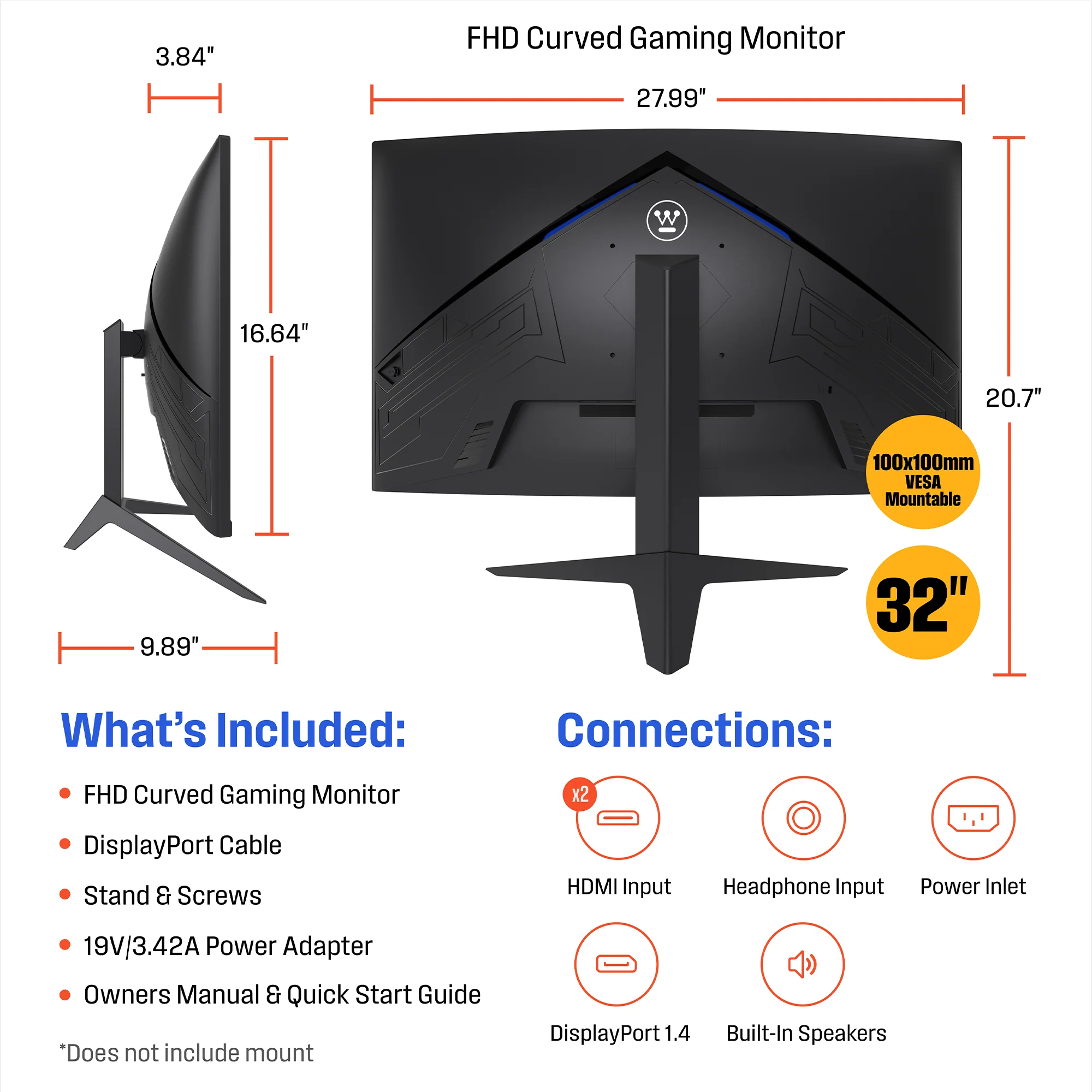 32" Curved Gaming Monitor - Image 9