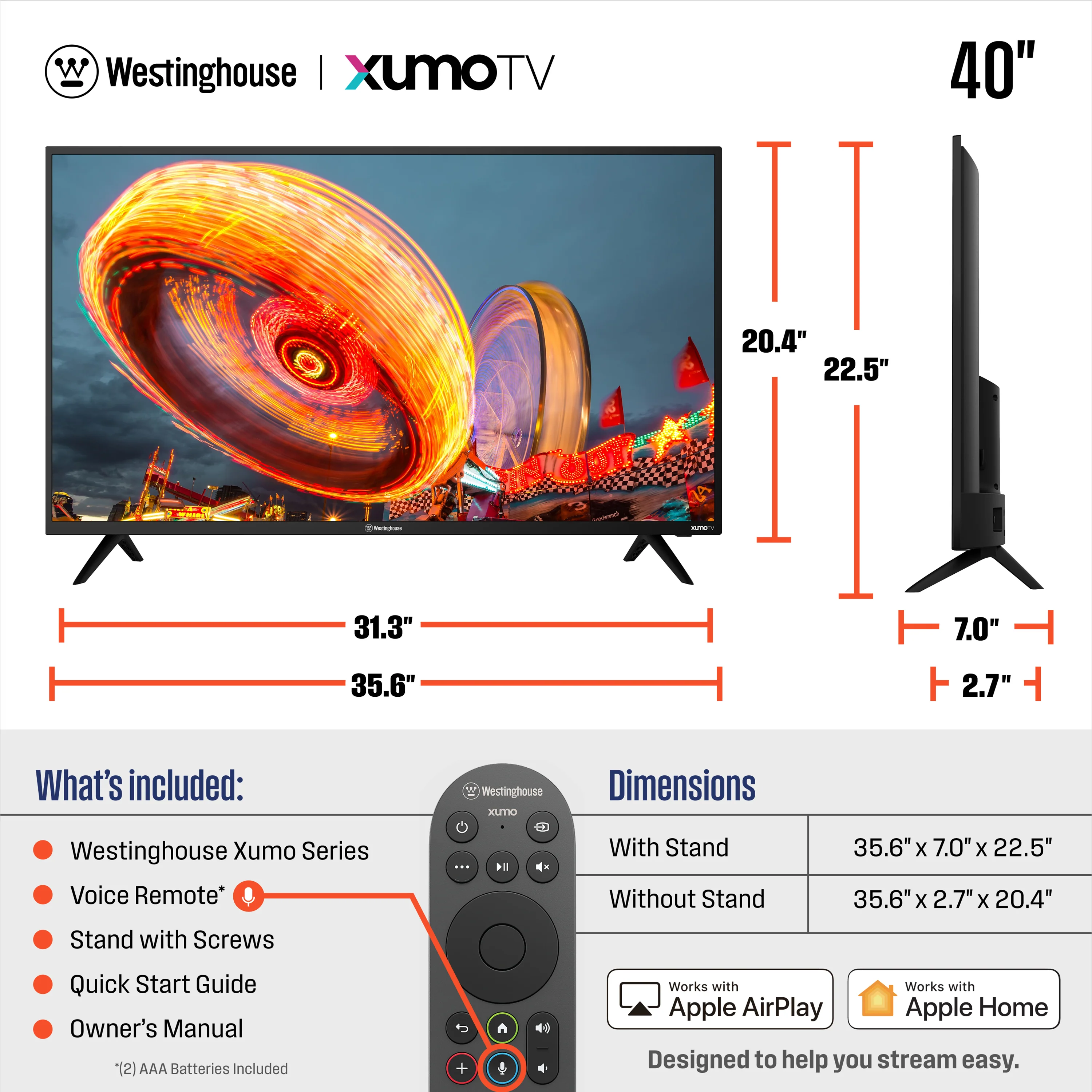 40" FHD Smart Xumo TV - Image 6