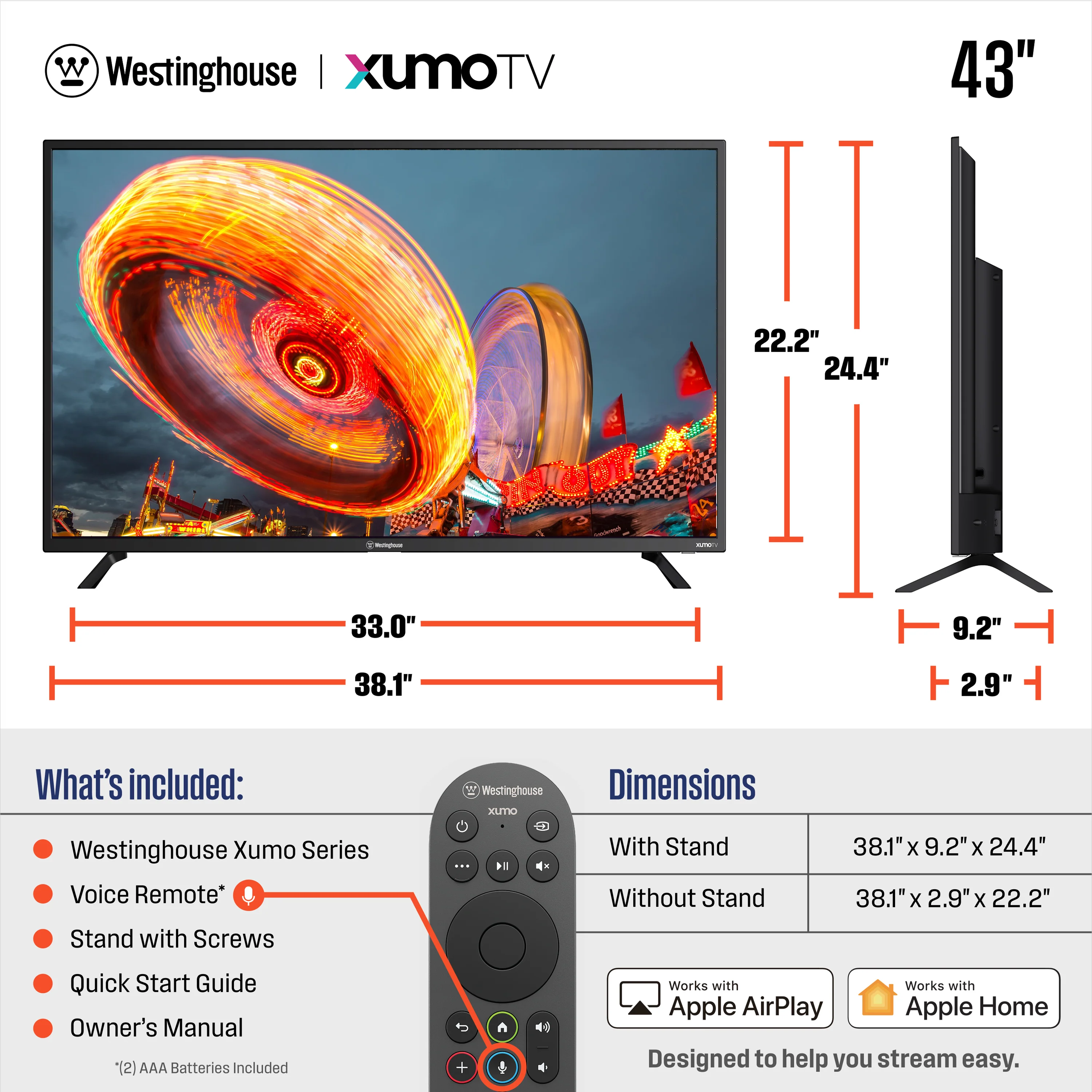 43" FHD Smart Xumo TV - Image 6