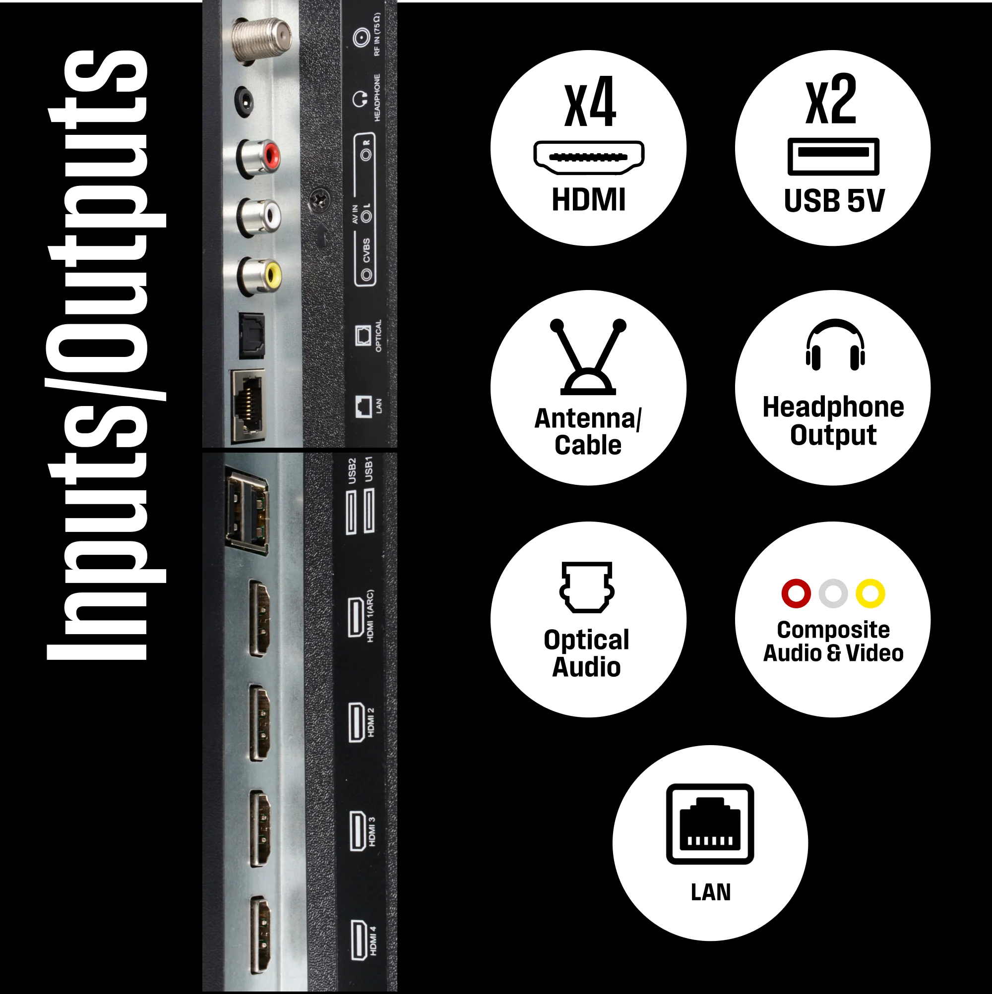 65″ 4K Ultra HD Smart Roku TV with HDR - Image 7