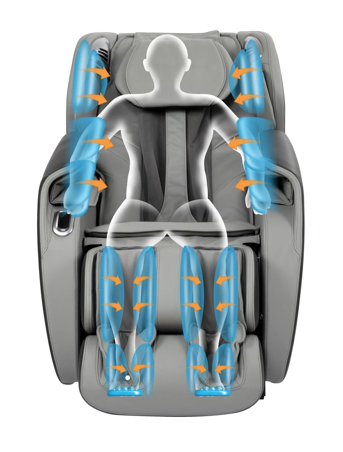 Black Massage Chair, 800 - Image 4