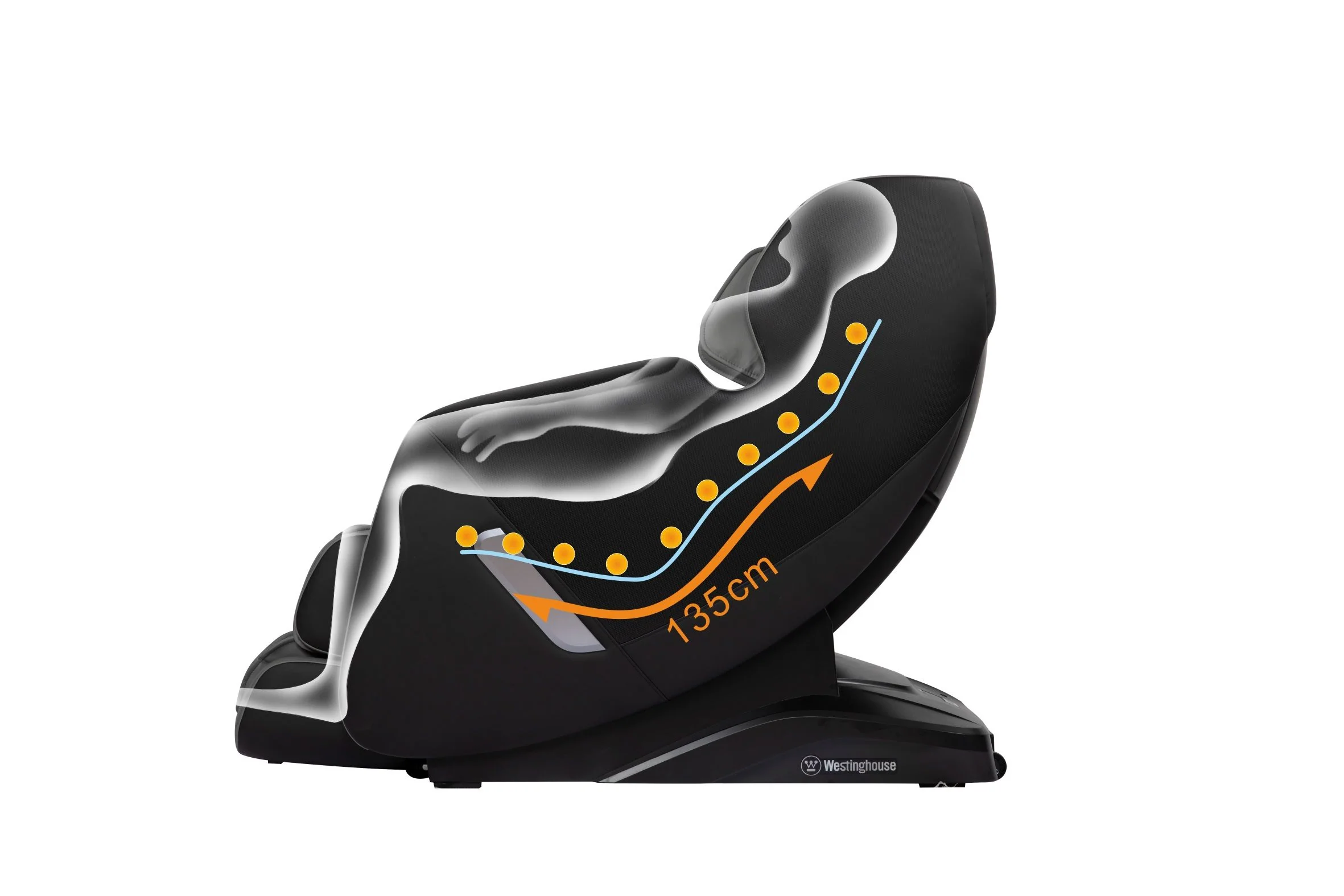 Black Massage Chair, 800 - Image 7