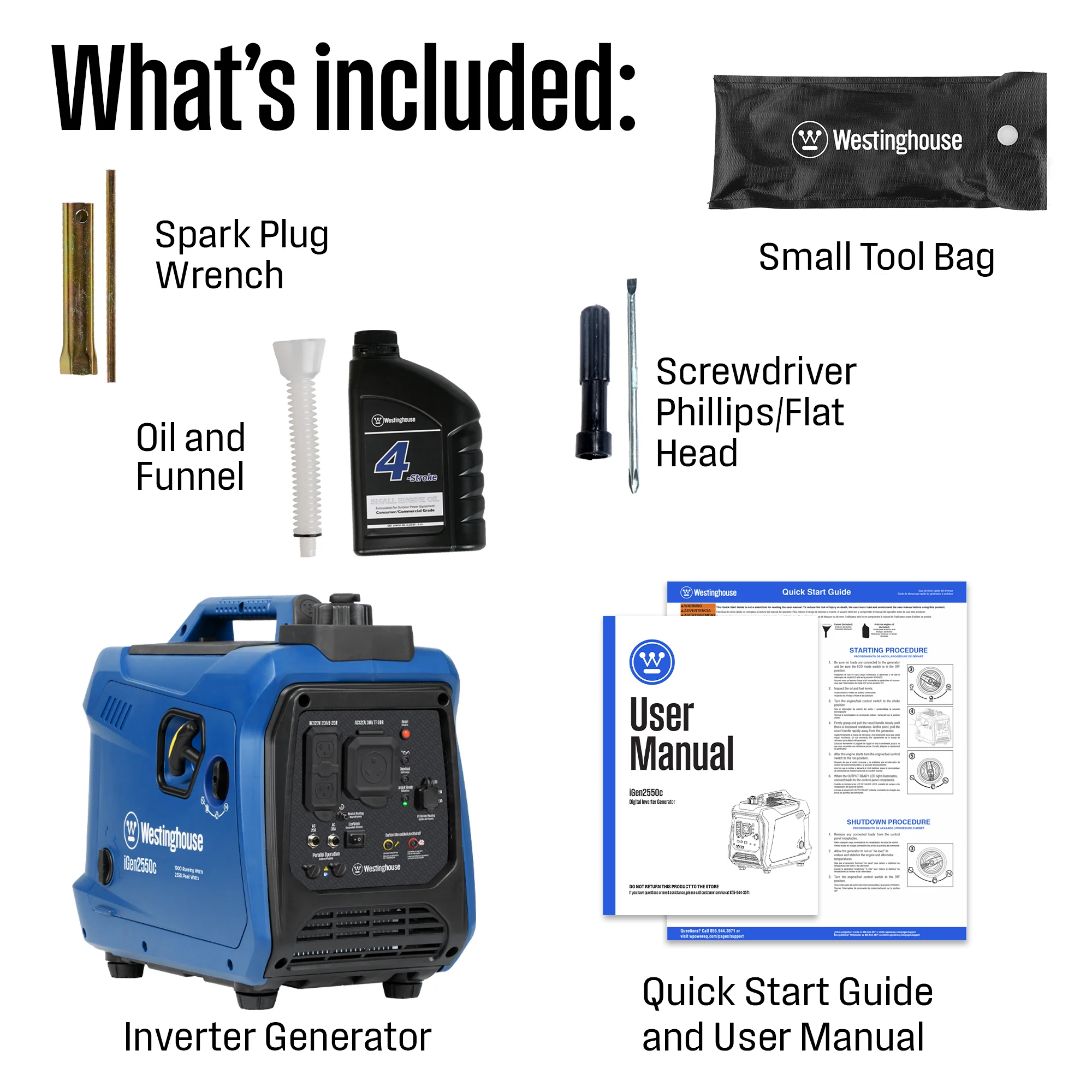 iGen2550c Inverter Generator with CO Sensor - Image 9