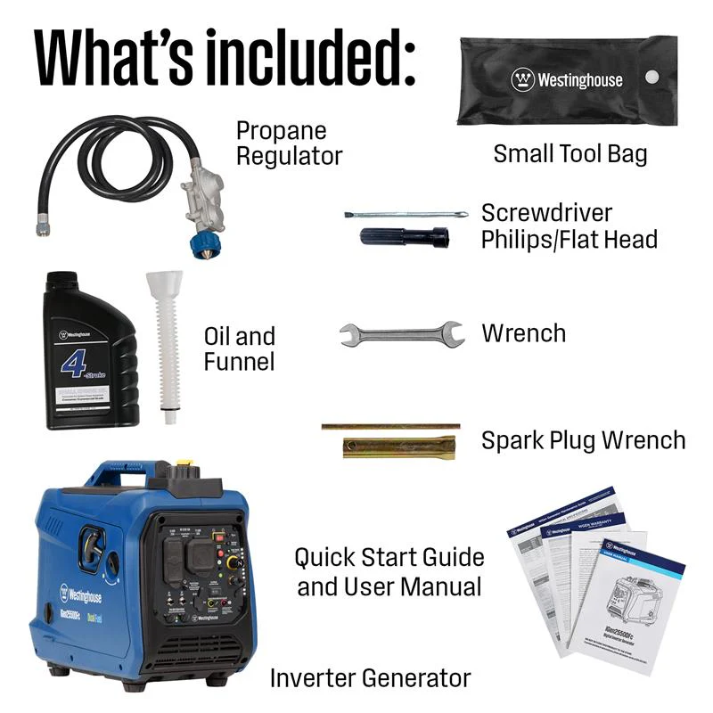 iGen2550DFc Inverter Generator - Dual Fuel with CO Sensor - Image 10