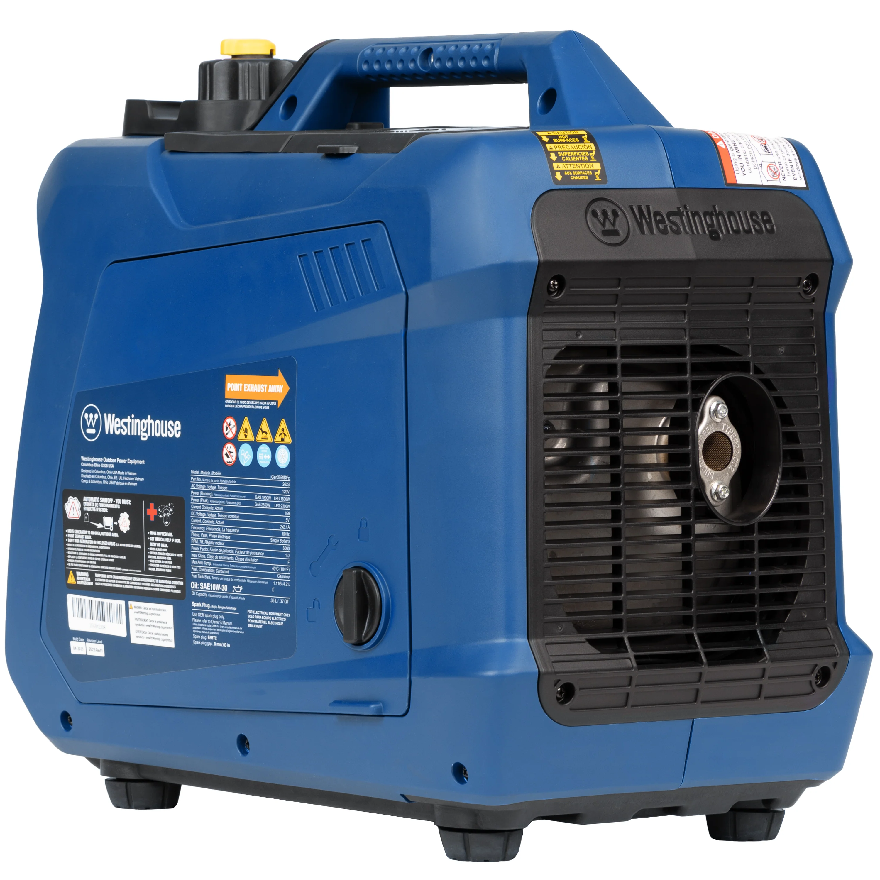 iGen2550DFc Inverter Generator - Dual Fuel with CO Sensor - Image 9