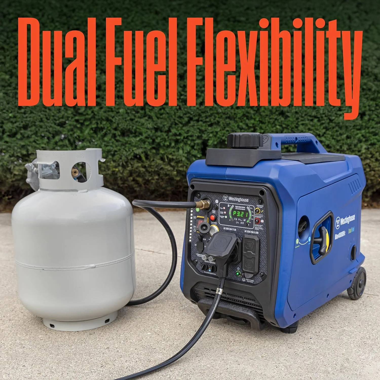 iGen4000DFc Inverter Generator - Dual Fuel with CO Sensor - Image 4