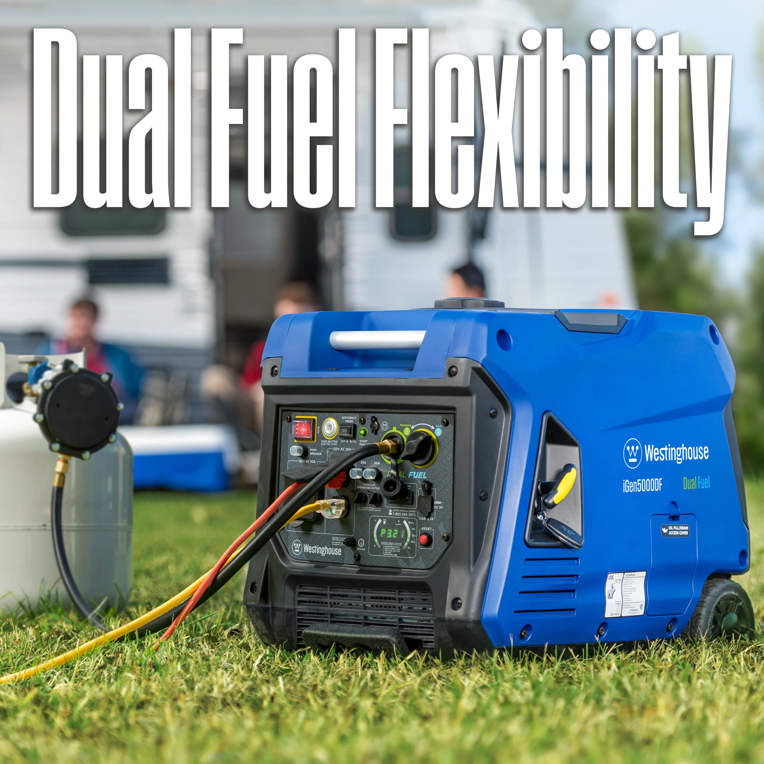 iGen5000DF Inverter Generator - Dual Fuel - Image 5