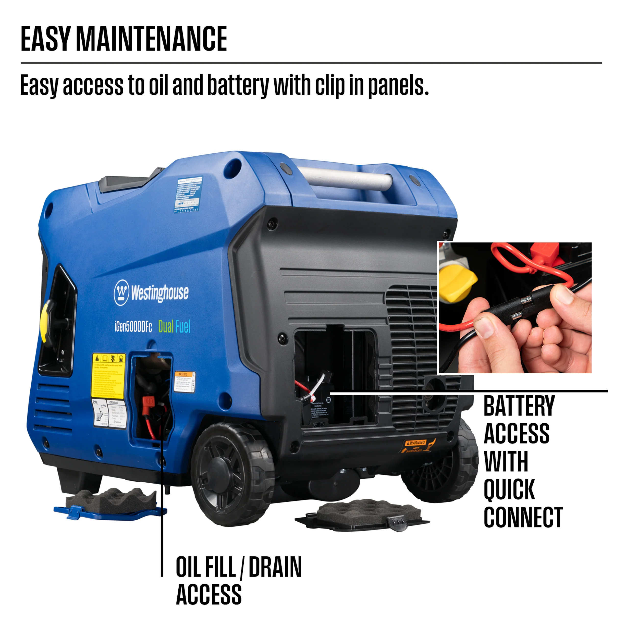 iGen5000DFc Inverter Generator Dual Fuel with CO Sensor - Image 10