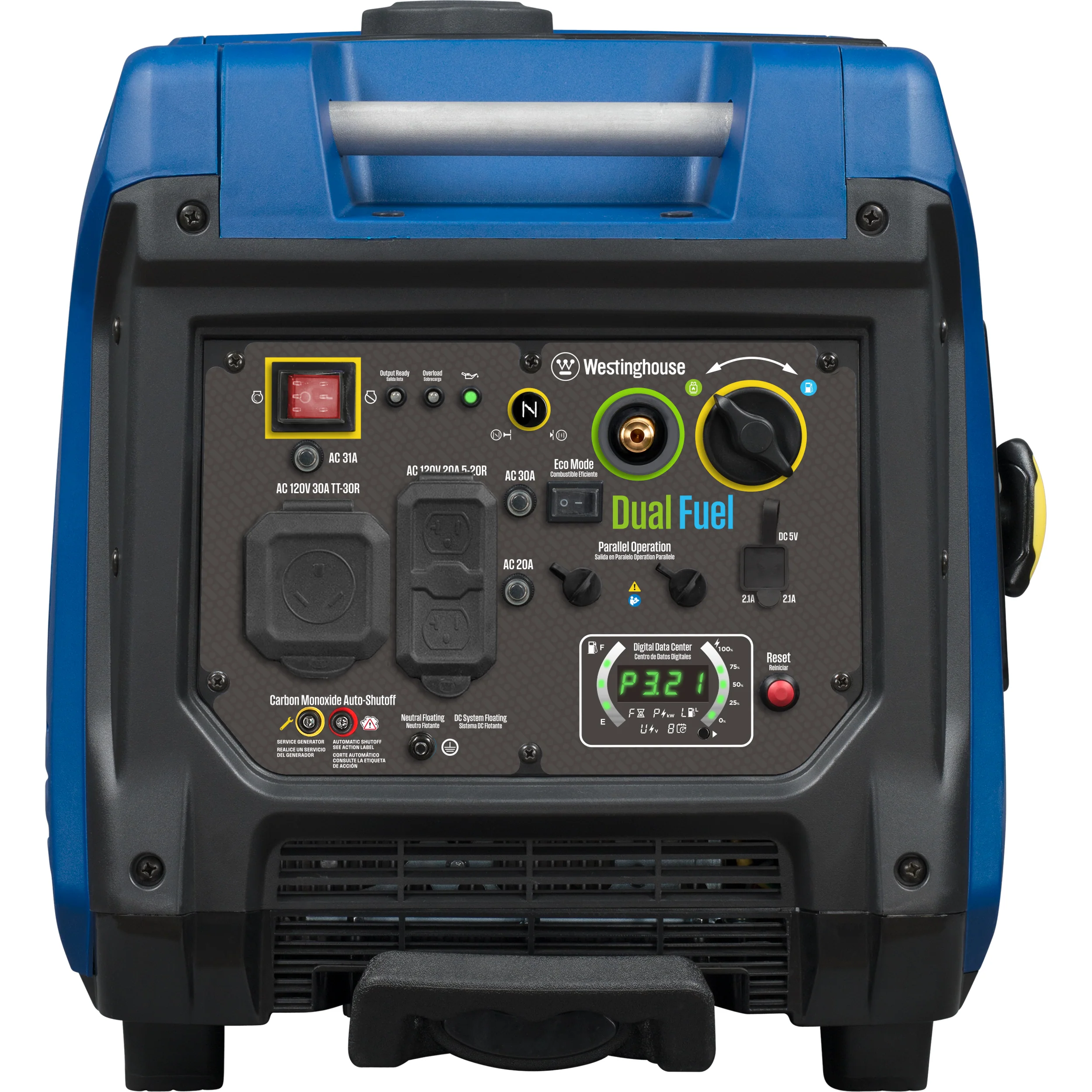 iGen5000DFcv Inverter Generator - Dual Fuel with CO Sensor - Image 10