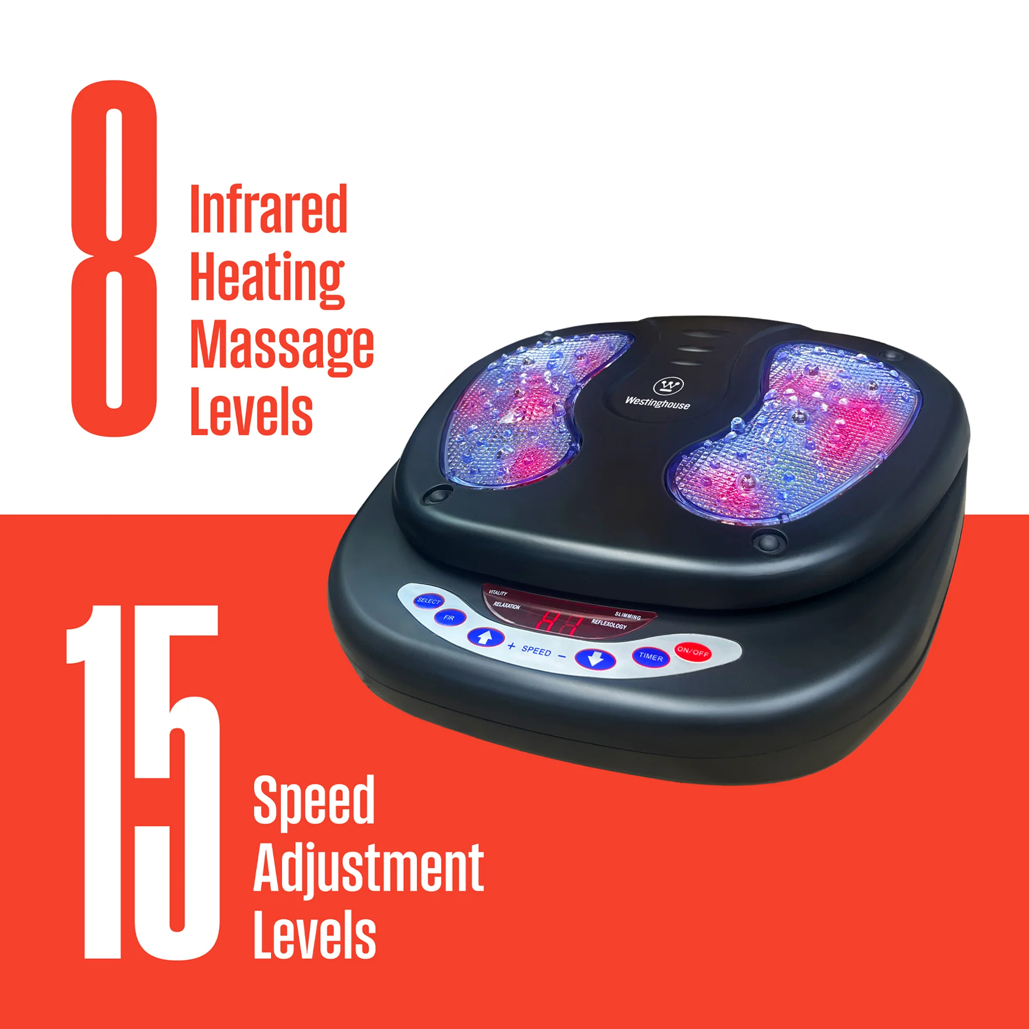 Infrared foot Massager - With Wireless Remote Control - Image 4