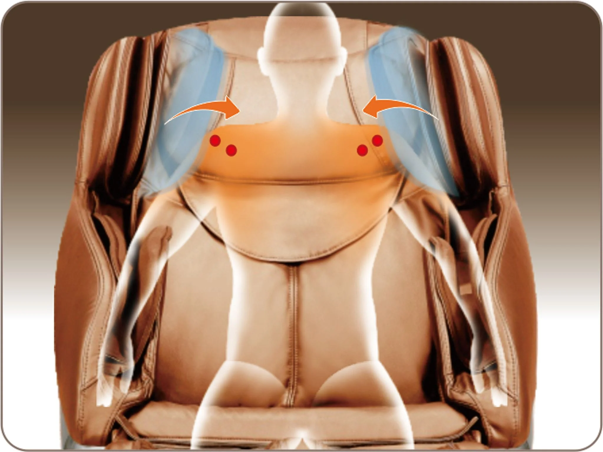 Black Massage Chair 3000 - Image 6