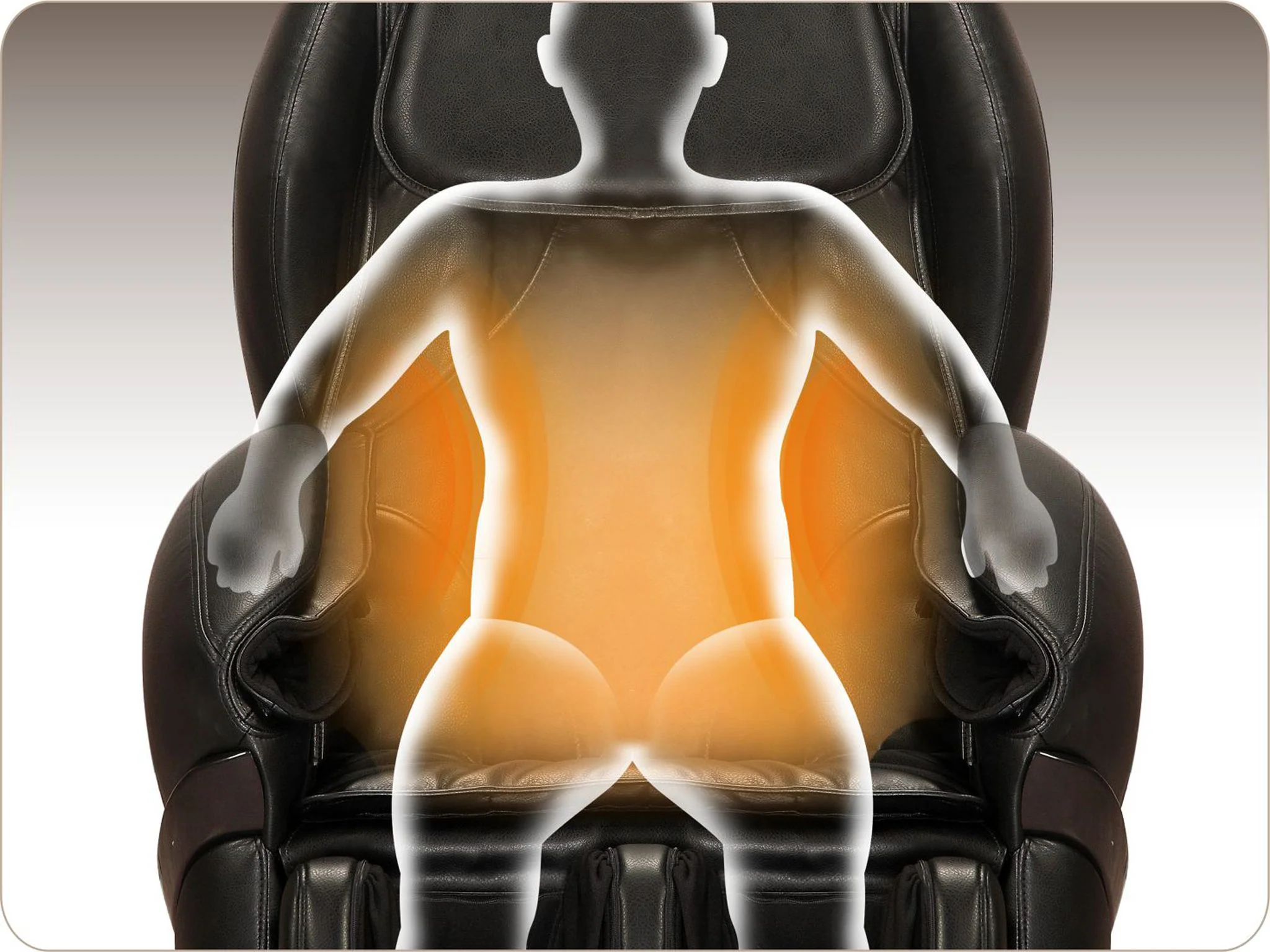 Black Massage Chair 700S - Image 12