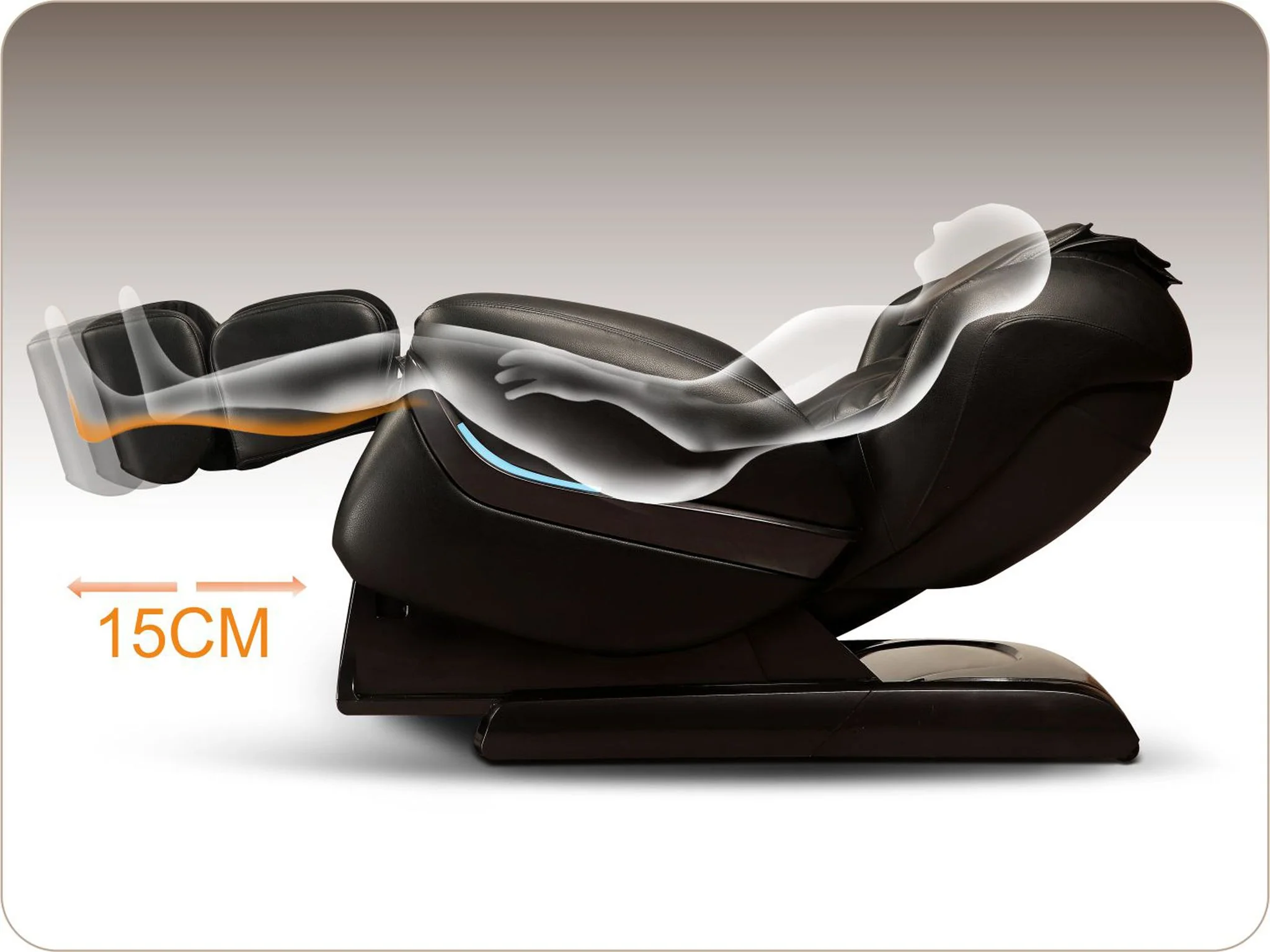 Black Massage Chair 700S - Image 9
