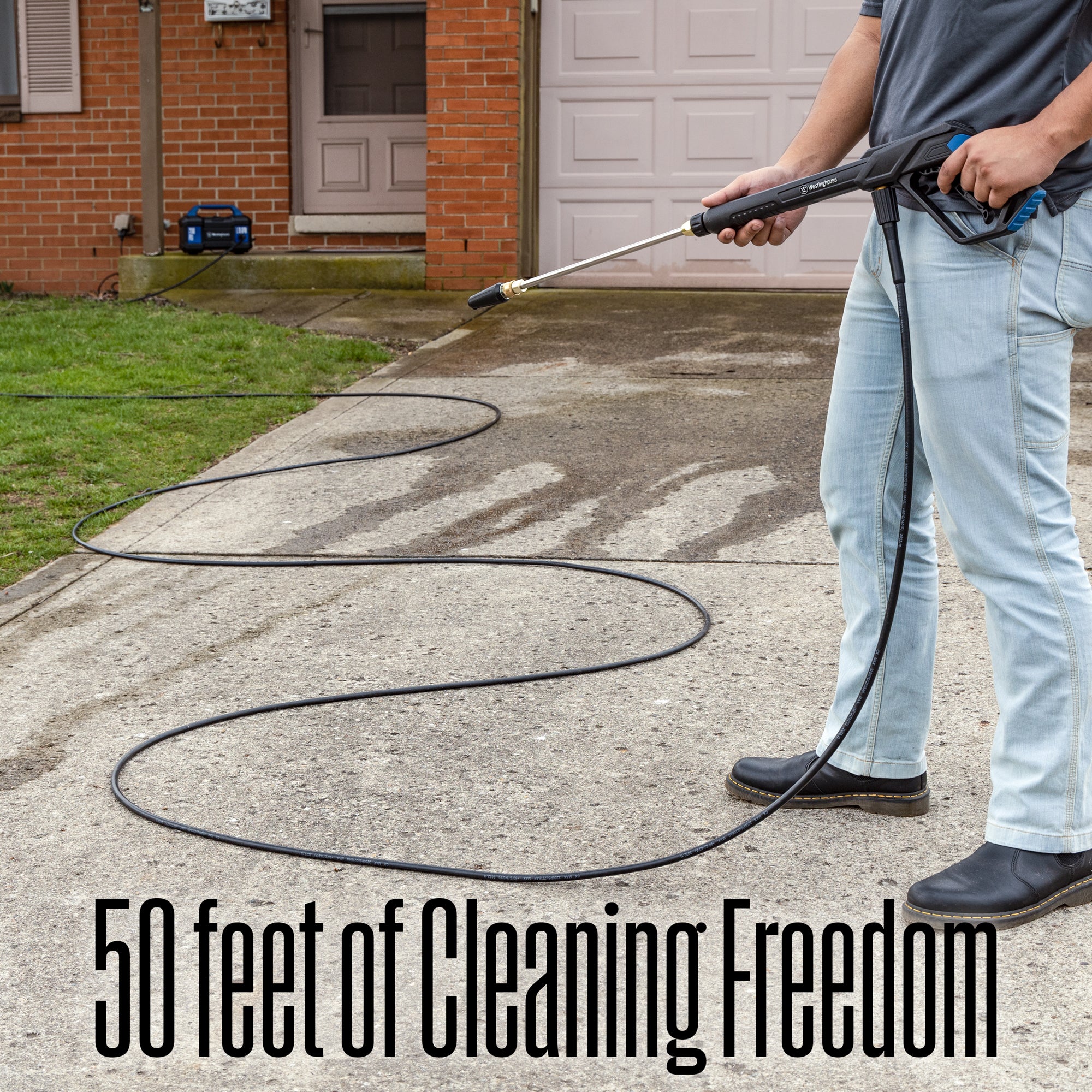 50' Hose for Pressure Washers - Image 3