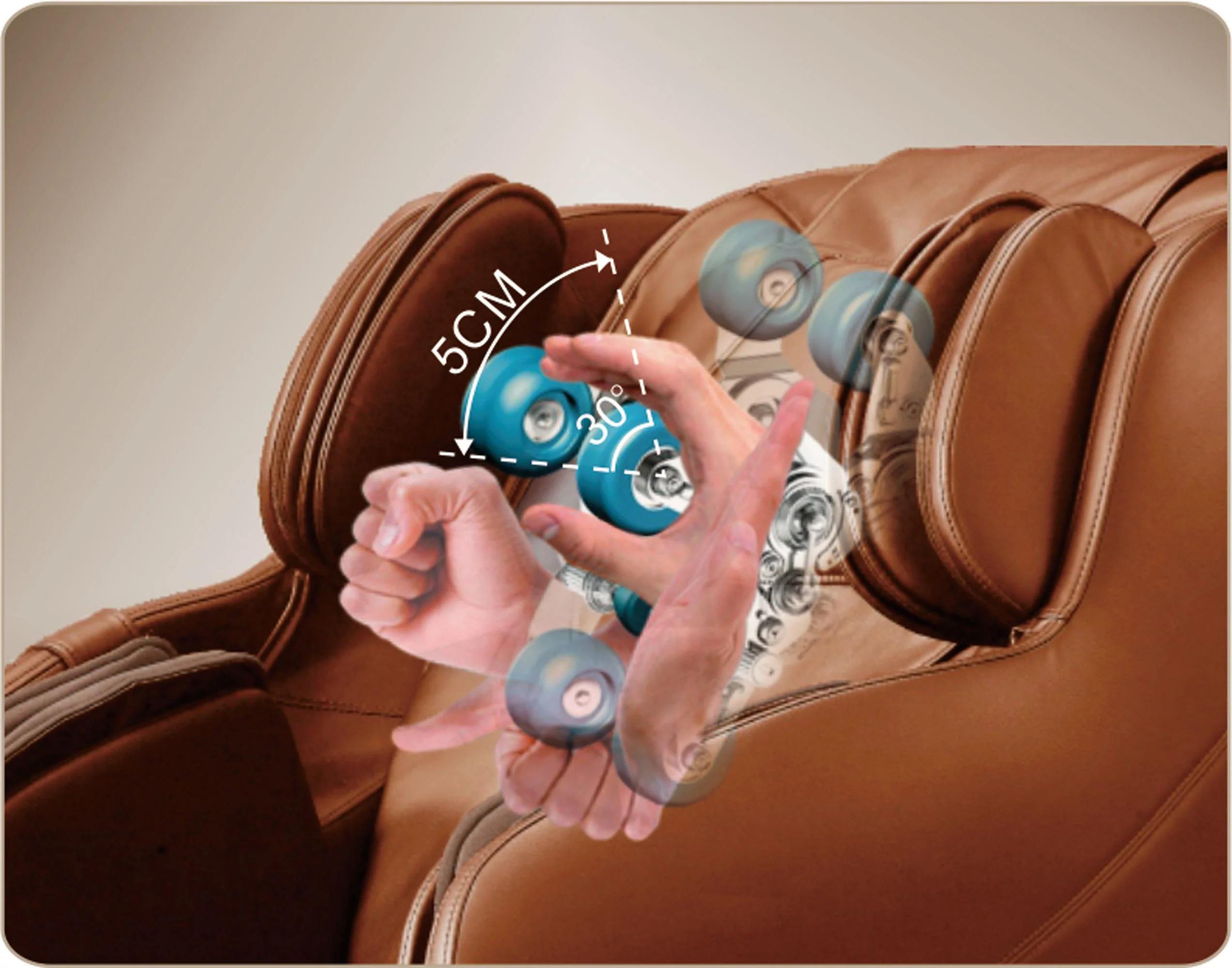 Beige Massage Chair 3000 - Image 16