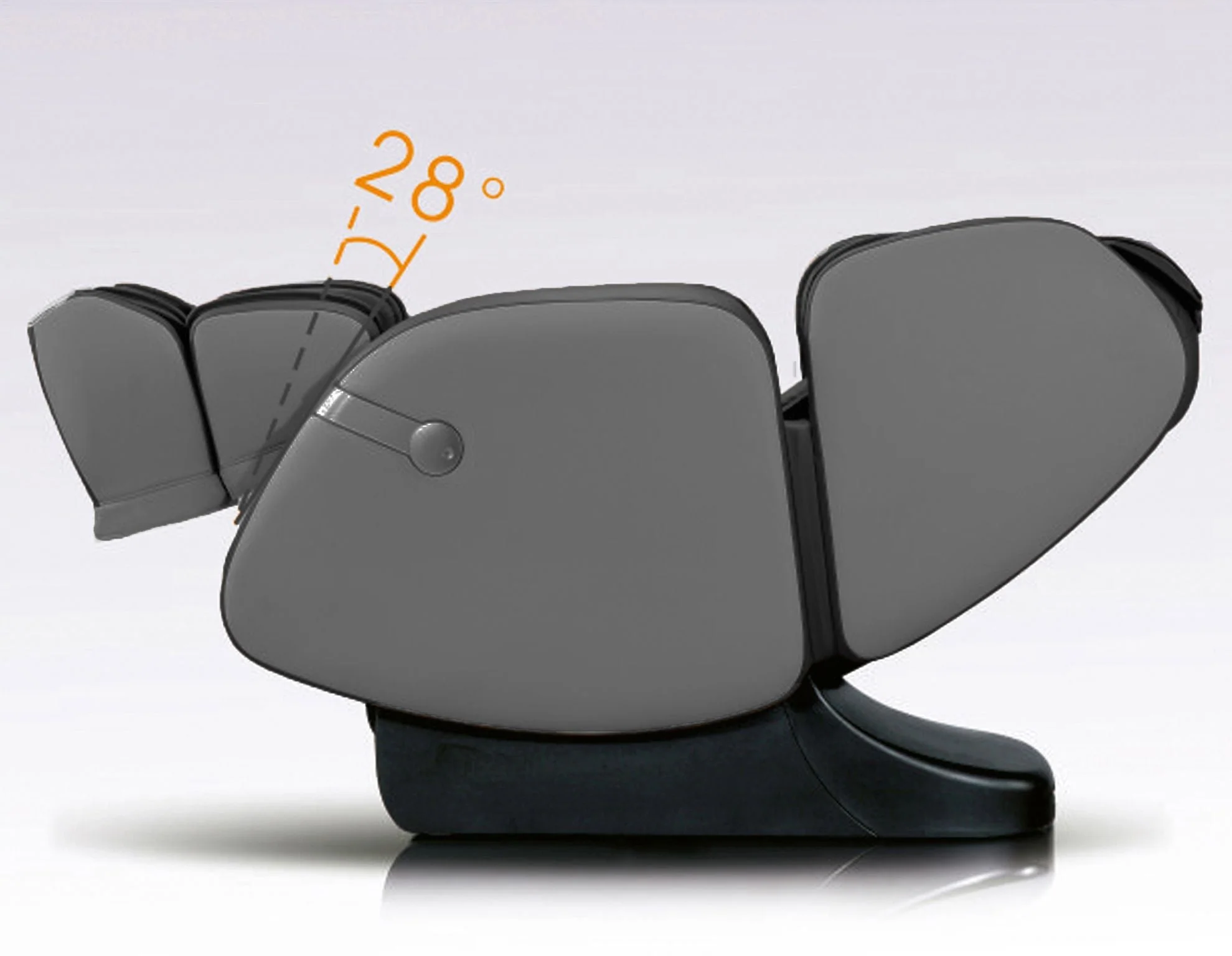 All Black Massage Chair 680 - Image 5