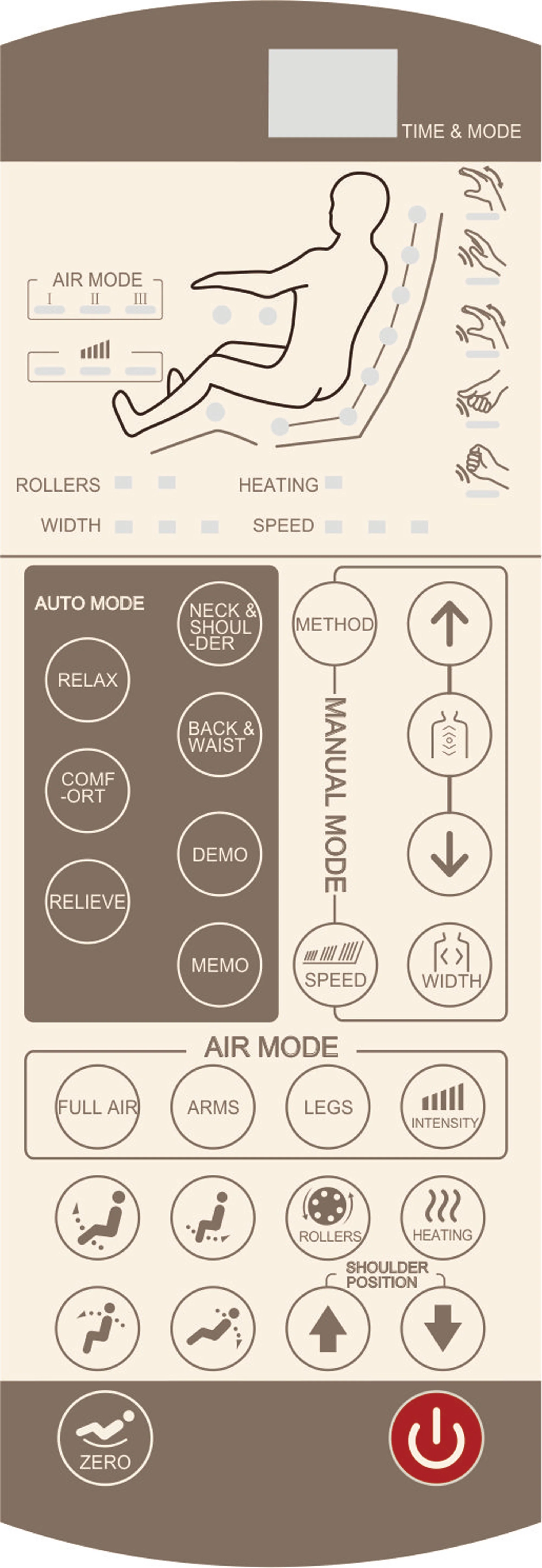 Red Massage Chair 680 - Image 10