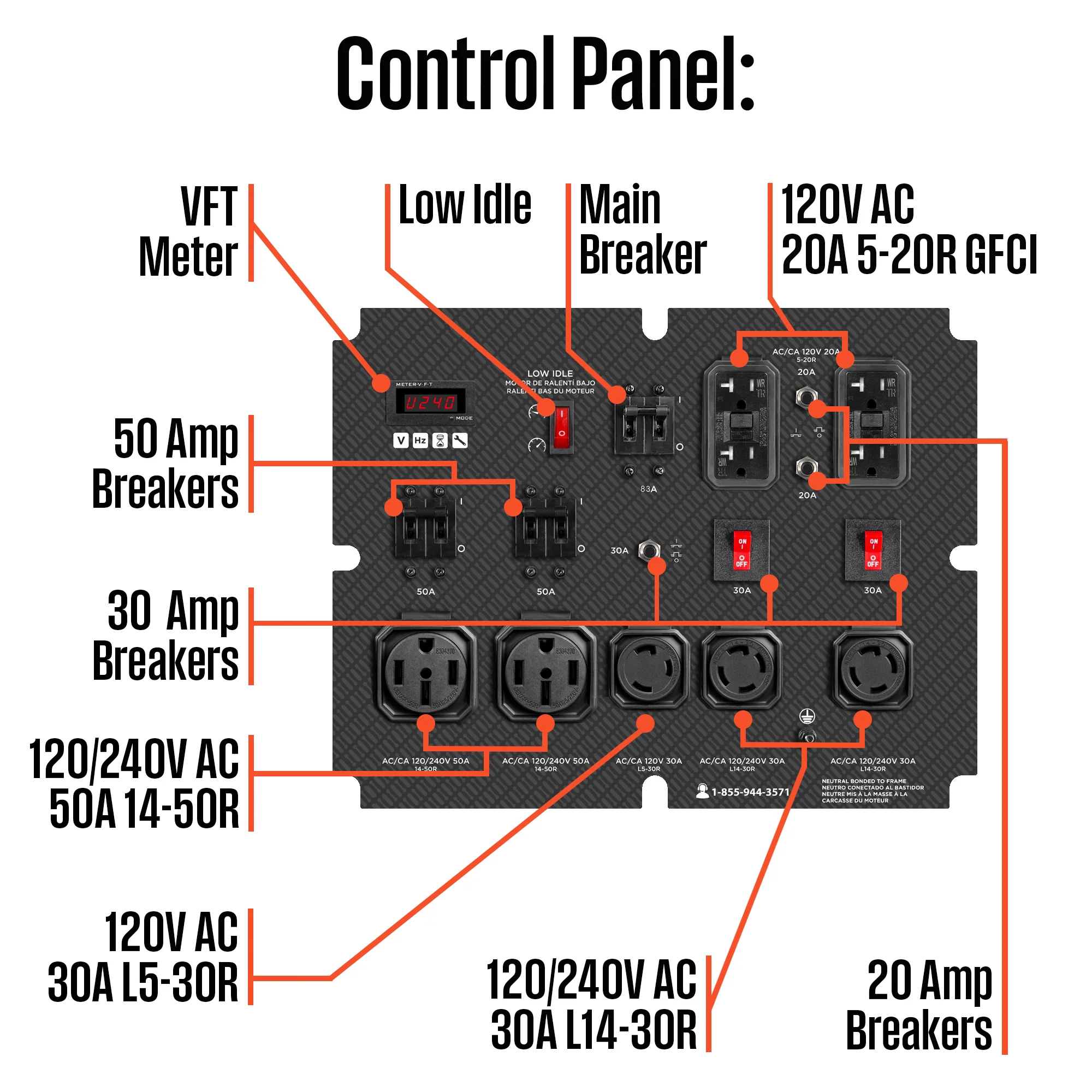WGen20000c Generator with CO Sensor - Image 5