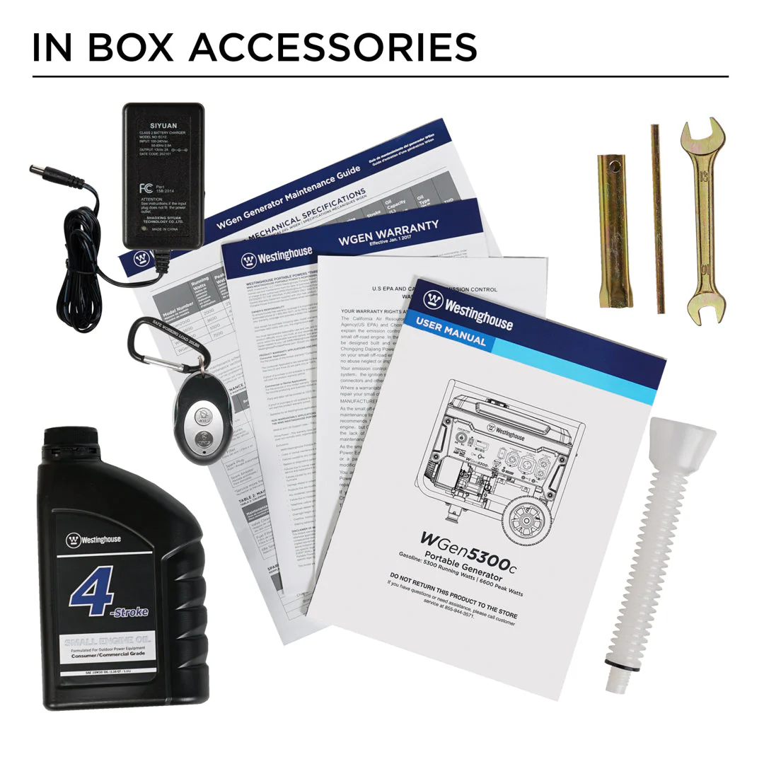 WGen5300c Generator with CO Sensor - Image 9