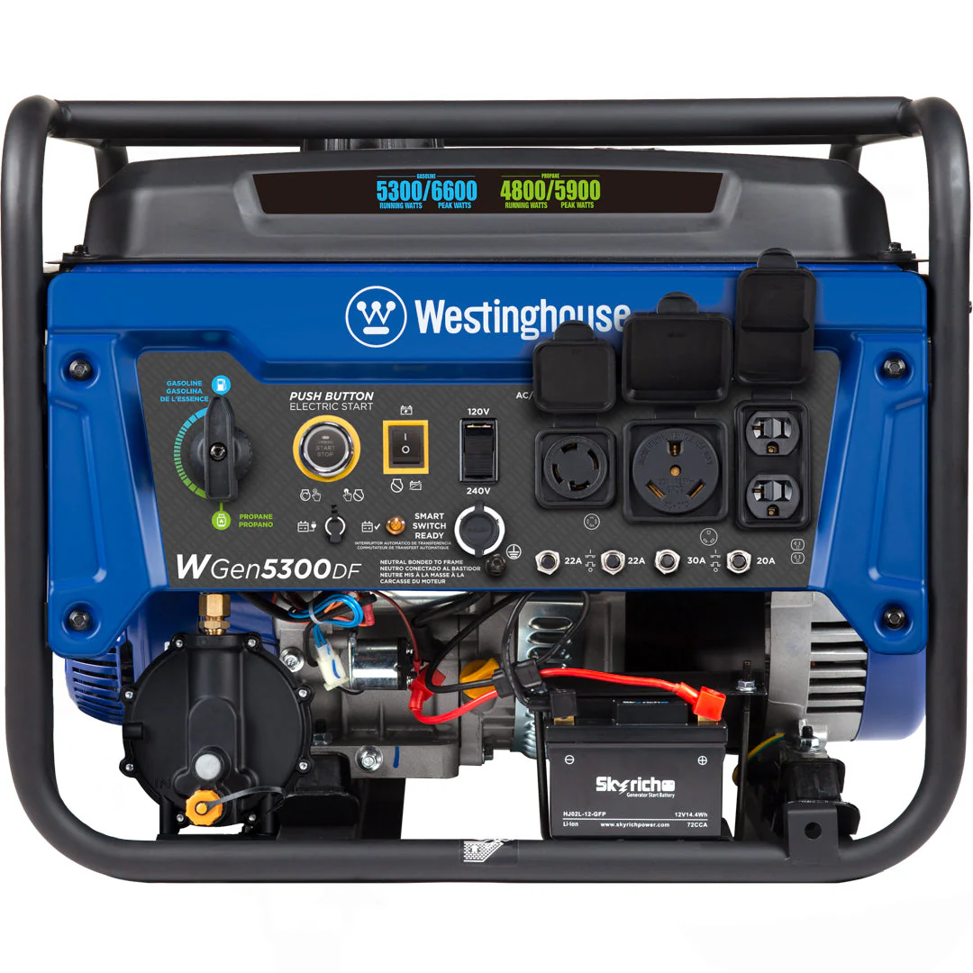 WGen5300DF Generator - Dual Fuel - Image 8